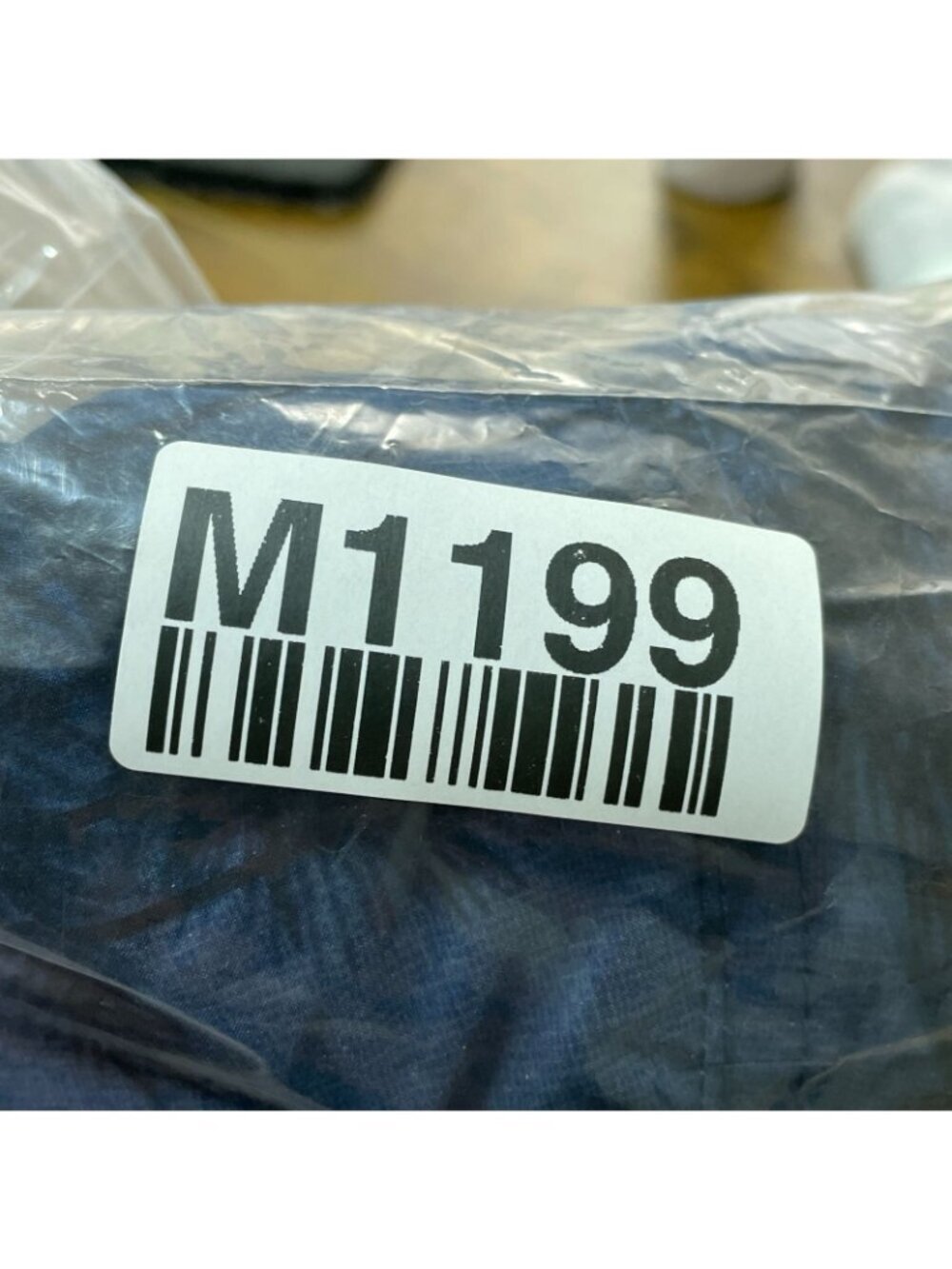 NWT Kirkland Signature Men's M Blue Swim Shorts Palm Print - Picture 12 of 12